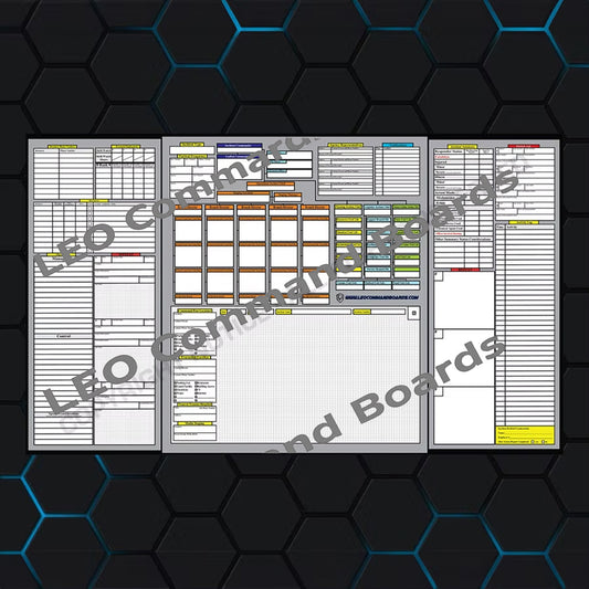 Command Center Trifold Board